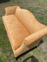 Load image into Gallery viewer, camel back couch
