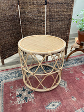 Load image into Gallery viewer, rattan end table

